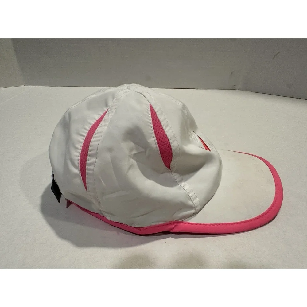 Nike Featherlight Dri Fit Toddler Hat Cap Pink White Light Weight